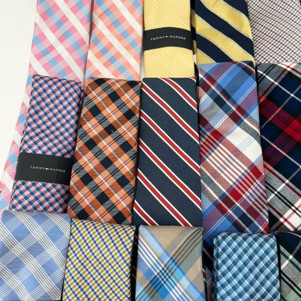 Men's Tommy Hilfiger Calvin Klein Men's Designer Neckties NWT - Picture 2 of 12